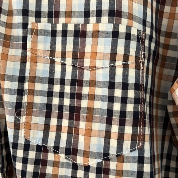 Stateside women’s plaid button down size M - Picture 4 of 4